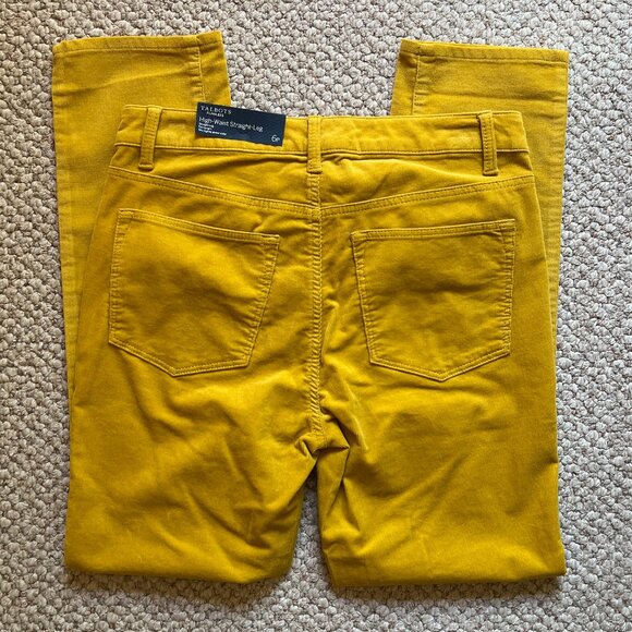TALBOTS - Flawless High Waist Straight Leg Corduroy Pant -- NEW with Tag - Picture 4 of 13
